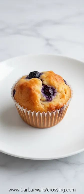 Healthy Greek Yogurt Blueberry Protein Muffins