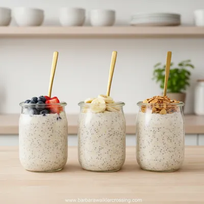 Healthy Overnight Oats – 3 Ways