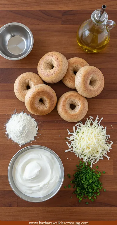High-Protein Bagel Bites – Quick 15-Minute Snack - cooking process