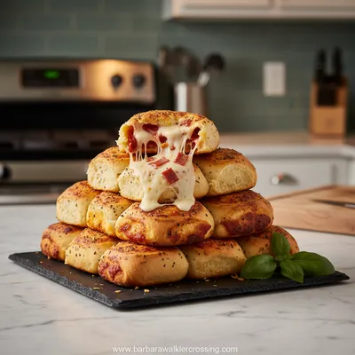 High Protein Beef Pepperoni Pizza Rolls