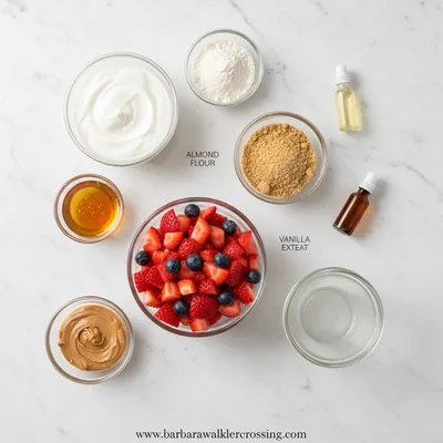 High Protein Cheesecake Jars - cooking process