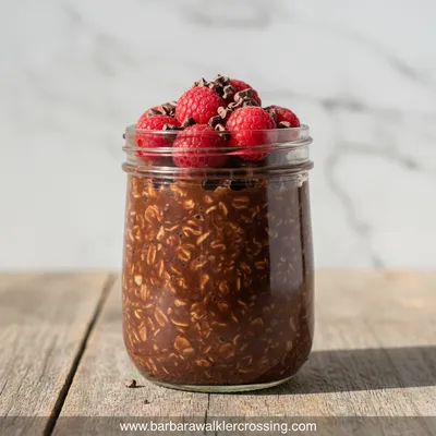 High Protein Chocolate Overnight Oats Recipe