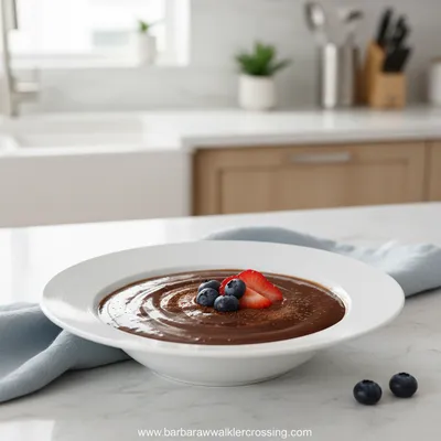 High Protein Chocolate Pudding