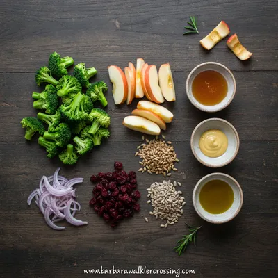 Honeycrisp Apple Broccoli Salad Recipe - cooking process