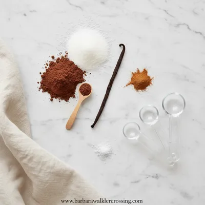 Homemade Hot Chocolate Mix – Just Add Water or Milk - ingredients preparation