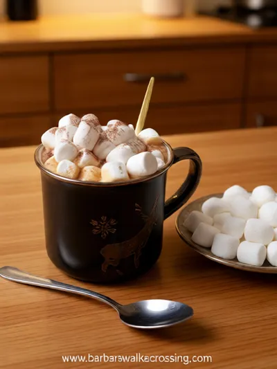 Hot Cocoa With Marshmallows - ready to serve
