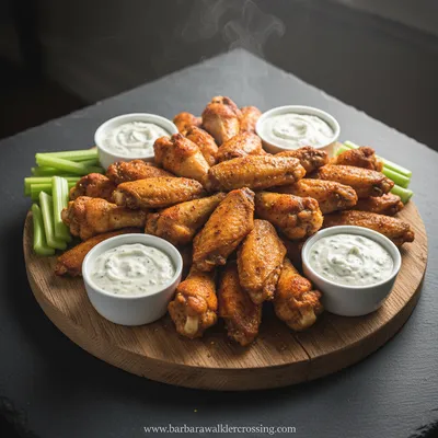Hot Wing Board: Perfect Super Bowl Party Food Idea