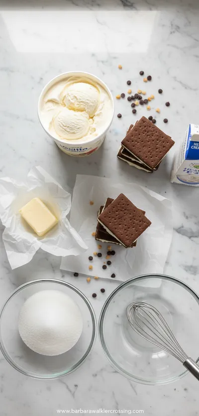 Ice Cream Sandwich Cake - cooking process
