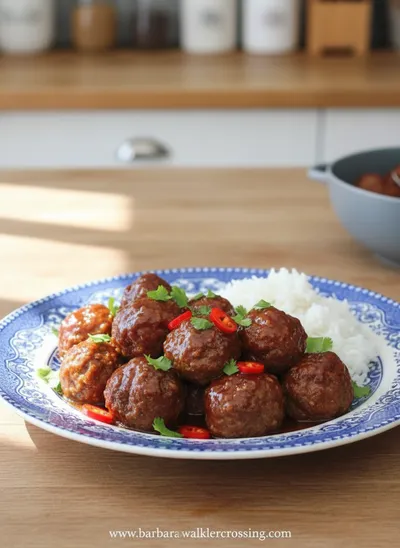 Indische Balletjes In Ketjap Saus Recipe - ready to serve
