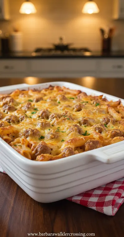 Italian Sausage Penne Casserole Recipe