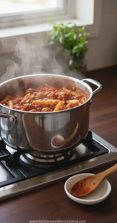 Italian Sausage Penne Casserole Recipe - ingredients preparation