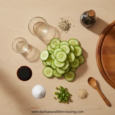 Japanese Cucumber Salad – Fresh and Easy - cooking process