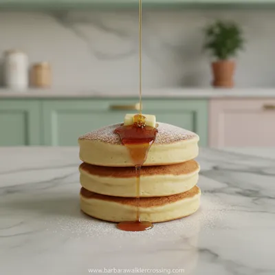 Japanese Fluffy Pancakes – Light & Airy