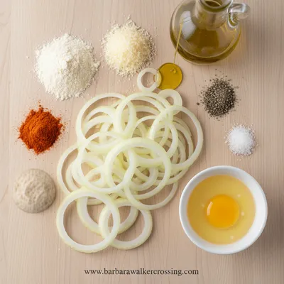 Crispy Keto Onion Rings – No Breadcrumbs, No Frying - cooking process