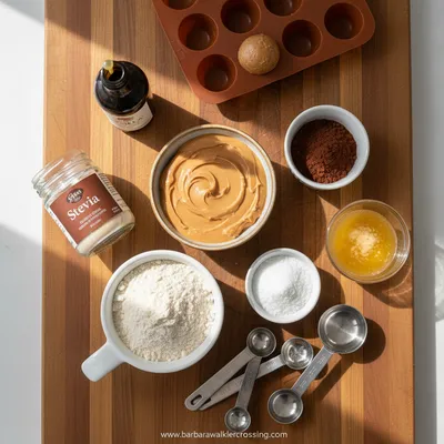 Keto Peanut Butter Chocolate Fat Bombs - cooking process