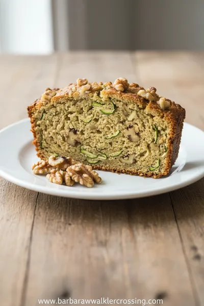 Keto Zucchini Bread With Walnuts Recipe - ready to serve