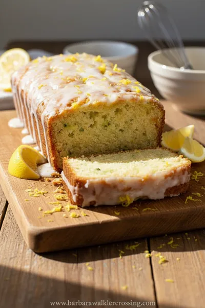 Lemon Zucchini Bread - Sweet Seasonal Recipe