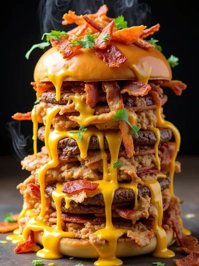 Loaded Turkey Bacon Cheeseburger Pasta
