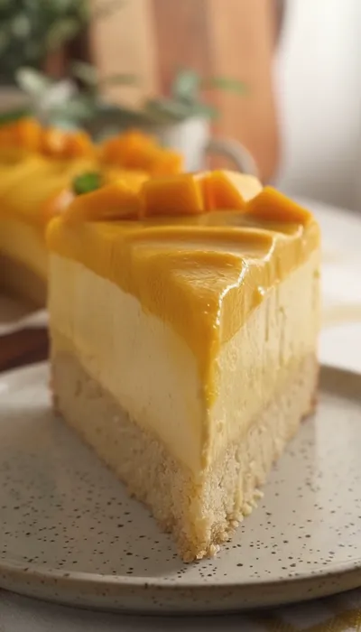 Mango Mousse Cake