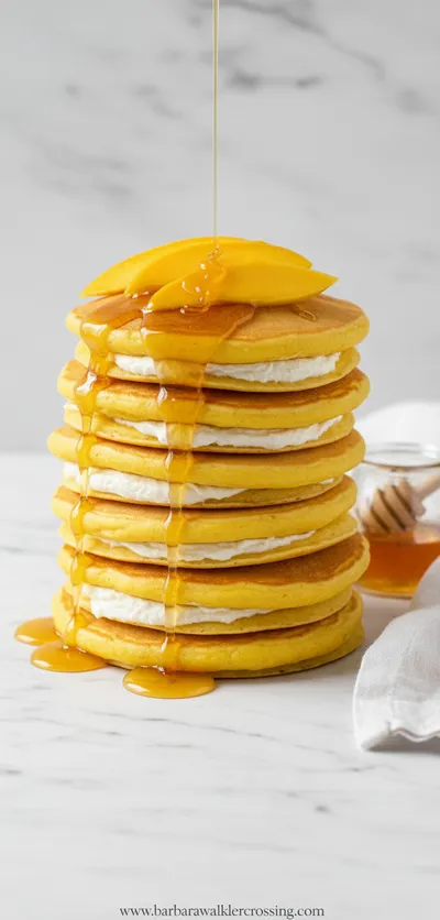 Mango Pancakes – Fluffy Tropical Breakfast