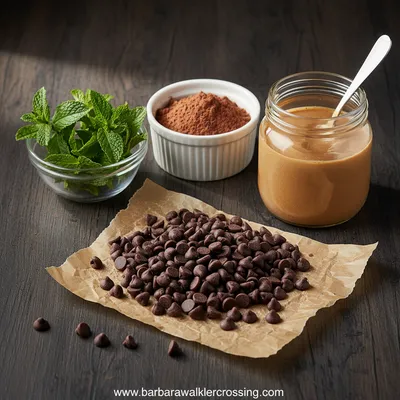 Mint Chocolate Chip Protein Balls: Cool Chocolatey Bites - ingredients preparation