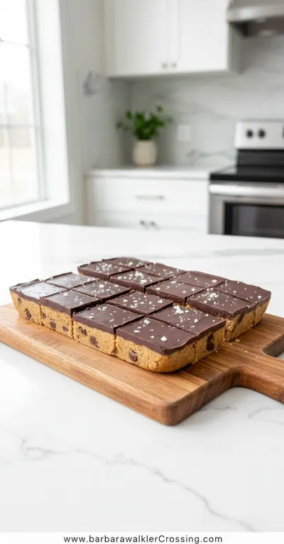 No Bake Cookie Dough Bars – Healthy Gluten‑Free Vegan Treat