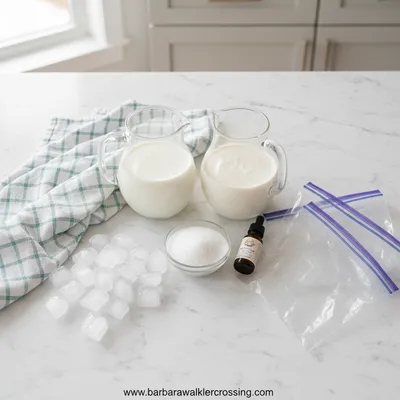 No-Cook Homemade Ice Cream Recipe - cooking process