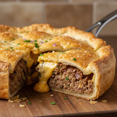 One-Pan Cheeseburger Pie