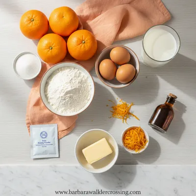 Best Orange Cake Ever - cooking process