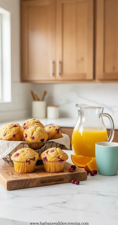 Orange Cranberry Muffins