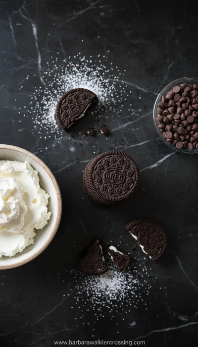 Oreo Balls Recipe - cooking process