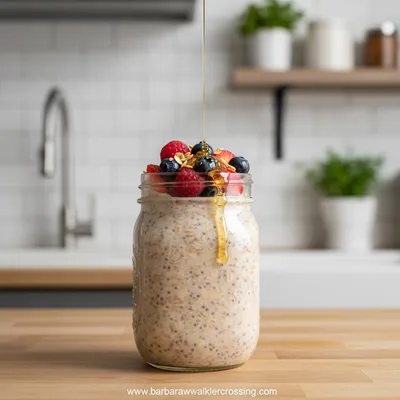 Overnight No-Cook Refrigerator Oatmeal