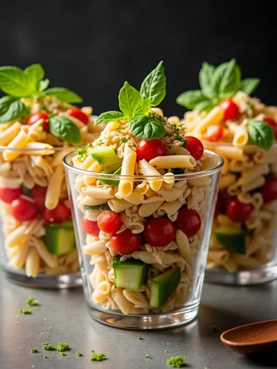 Pasta Salad Cups Recipe