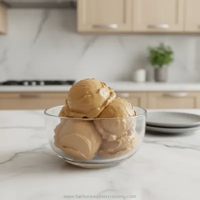 Peanut Butter Ice Cream in Ninja Creami