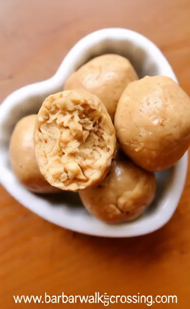 Easy Peanut Butter Protein Balls - cooking process