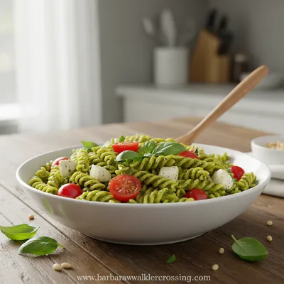 Pesto Pasta Salad – Fresh Homestyle Recipe