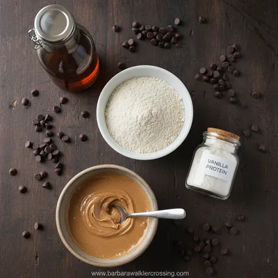 Protein Cookie Dough Recipe - cooking process