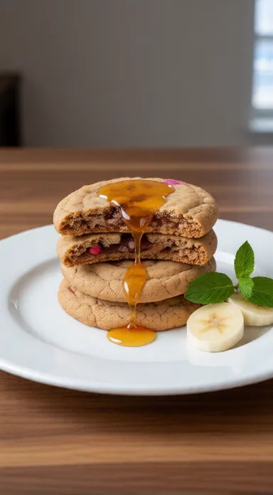 Protein Monster Cookies - ready to serve
