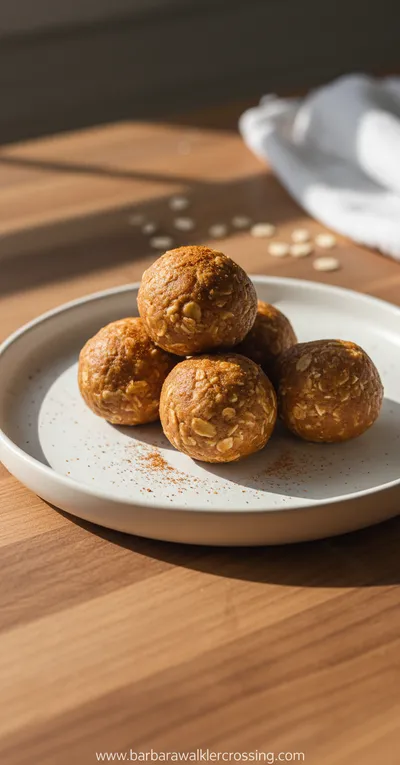 Pumpkin Protein Balls Recipe - ready to serve