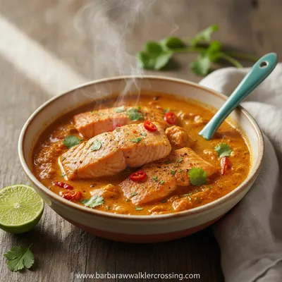 Salmon Coconut Curry – Thai Inspired Recipe