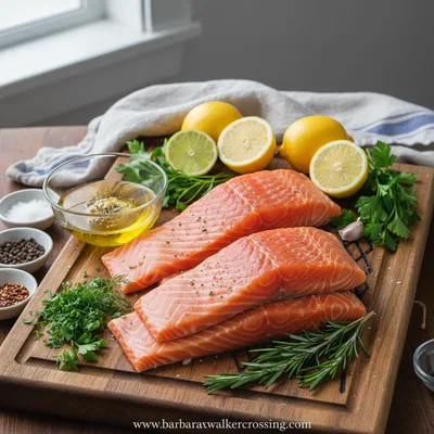 Salmon Marinade Recipe - cooking process