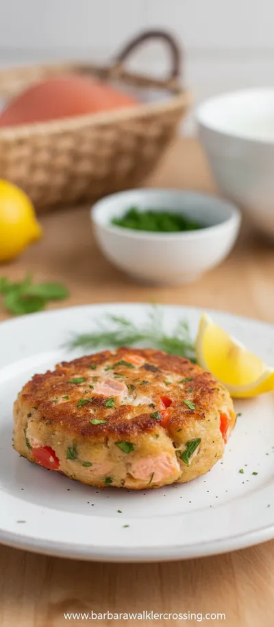 Salmon Patties With Homemade Tartar Sauce