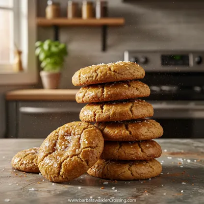 Salted Honey Cinnamon Cookies