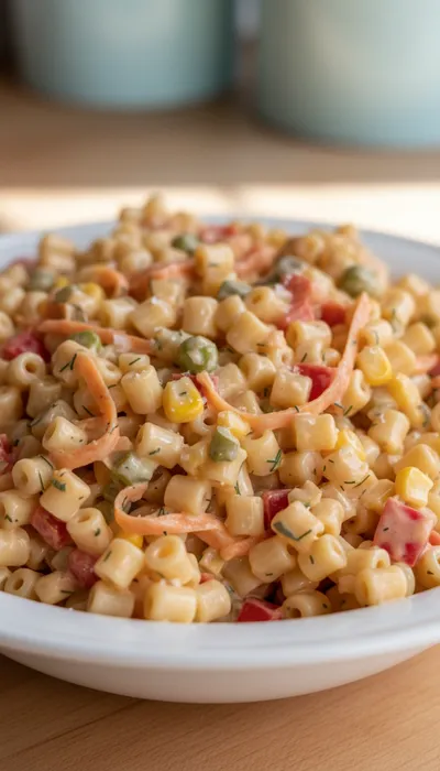 Saucy Pasta Salad Recipe