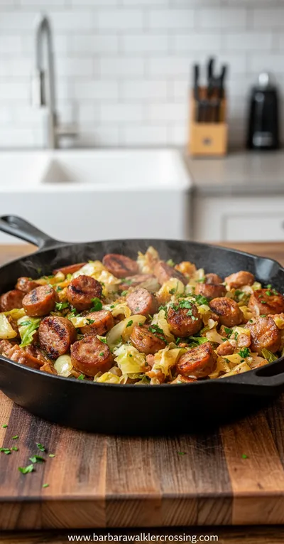 Sausage and Cabbage Stir Fry