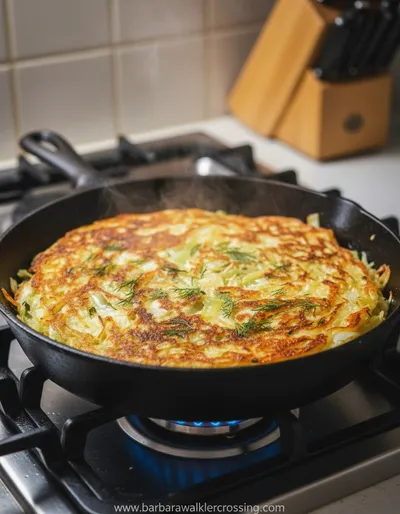 Savory Cabbage Pancakes with Onion Recipe - ingredients preparation