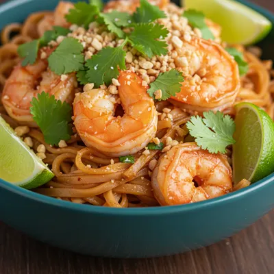 Easy Shrimp Pad Thai in 30 Minutes