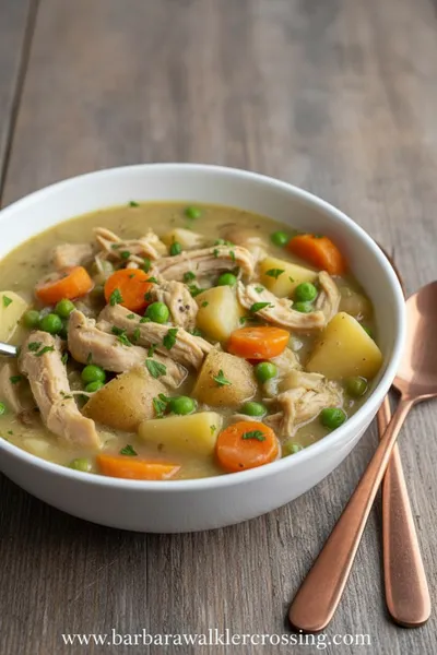 Slow Cooker Chicken Stew - ready to serve