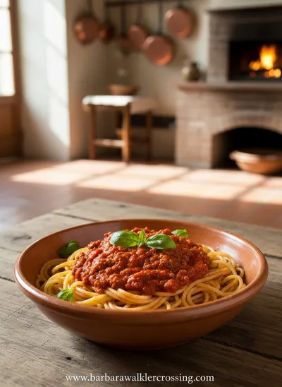 Genuine Italian Grandma's Spaghetti Meat Sauce