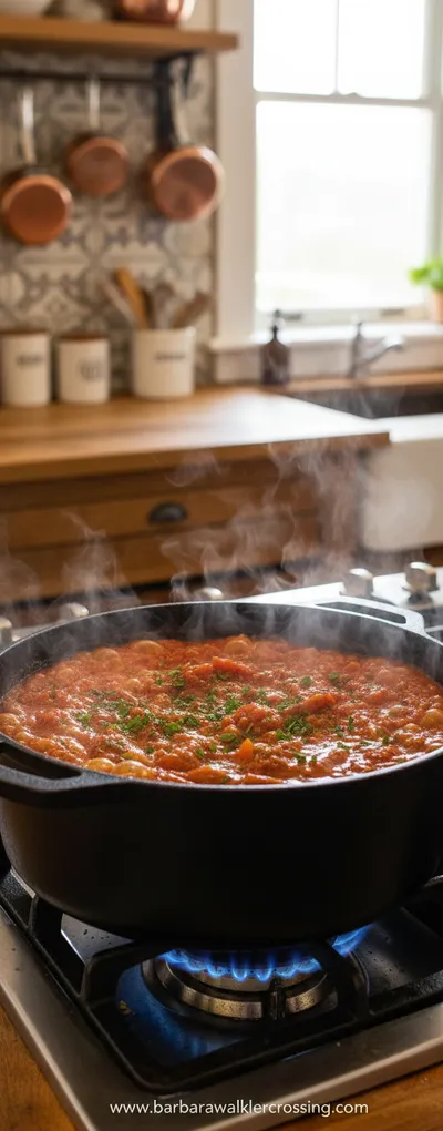 World's Best Spaghetti Sauce Recipe - cooking process